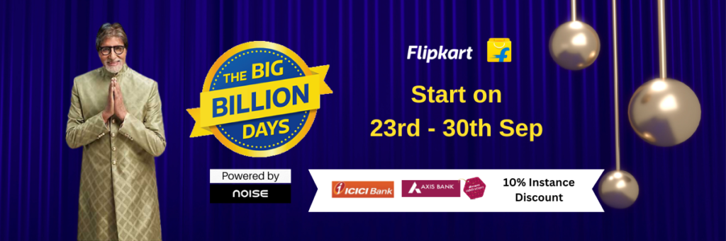 flinkart big billion day banner